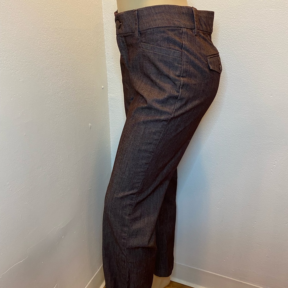 Lee Platinum Label No Gap Waistband Brown Pants - Picture 4 of 6